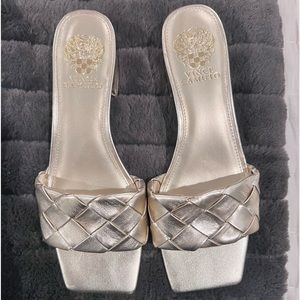 Vince Camuto Gold Sandals